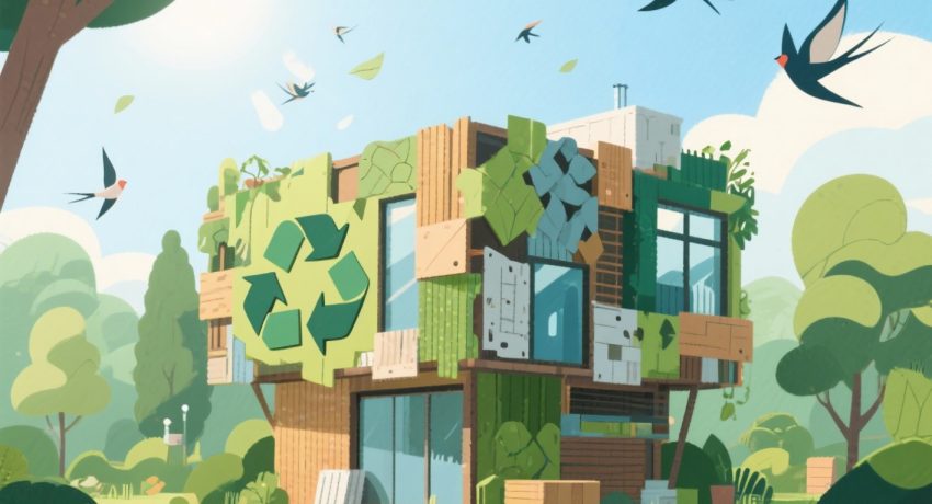 O Papel Dos Materiais Reciclados Em Projetos De Construção Sustentáveis