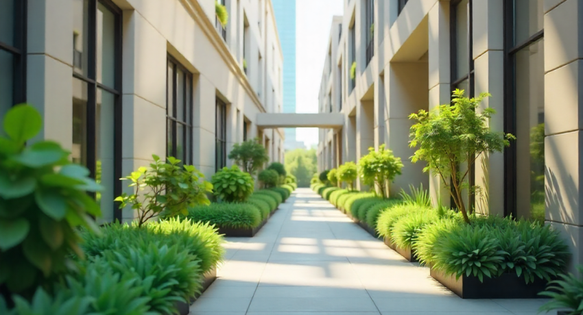 Como Incorporar Materiais Sustentáveis Em Edifícios Comerciais De Grande Escala